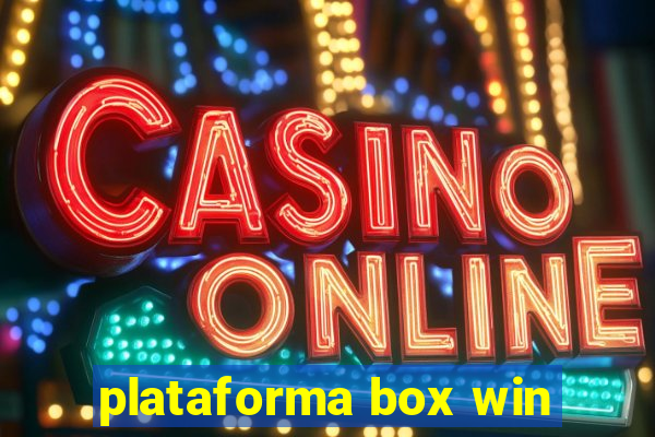 plataforma box win